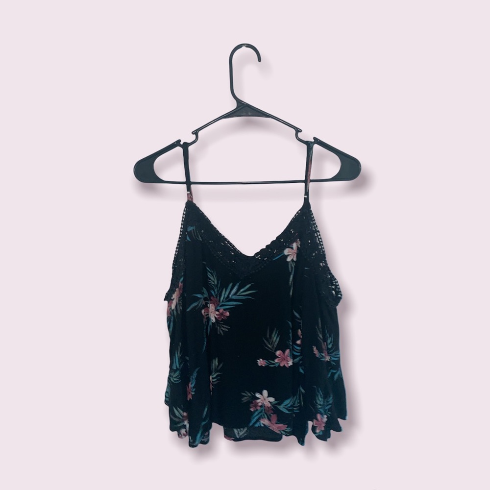 off the shoulder floral top